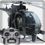 rc helicopter flight 3d android application logo